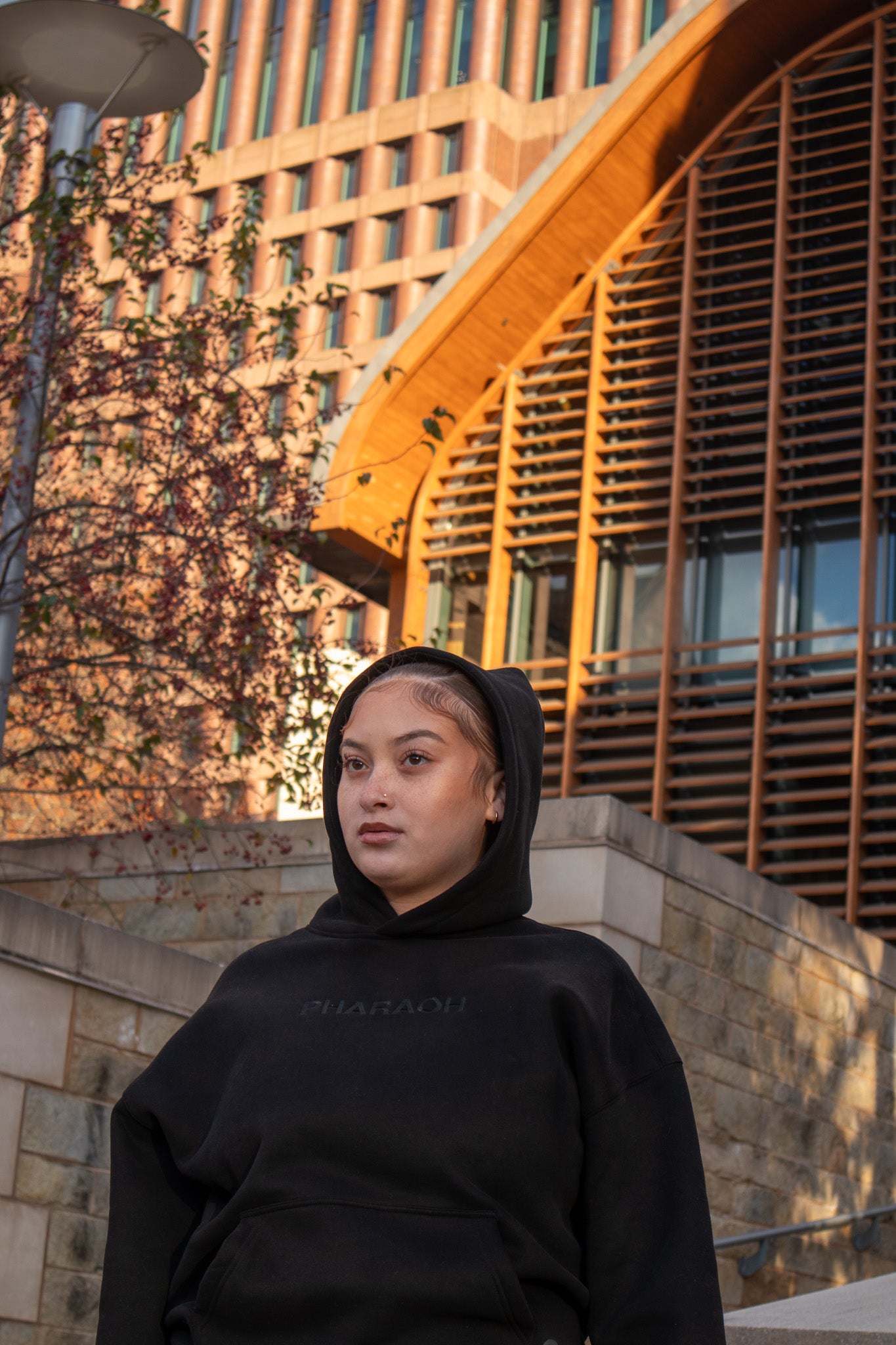 PHARAOH ESSENITAL HOODIE | BLACK